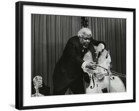 Big Chief Russell Moore, Arvell Shaw and Barrett Deems Performing, Stevenage, Hertfordshire, 1984-Denis Williams-Framed Photographic Print