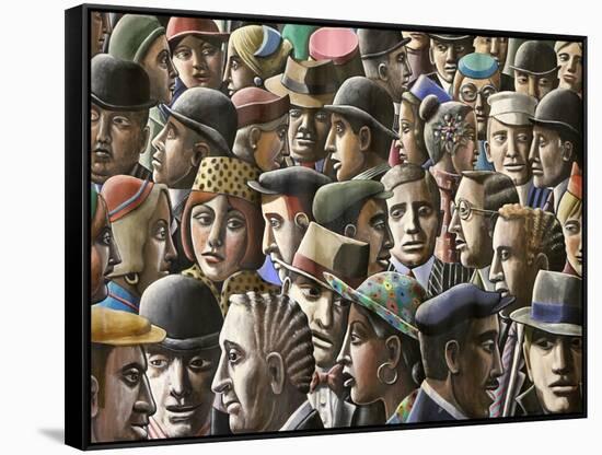 BIG CITY, 2015-PJ Crook-Framed Stretched Canvas