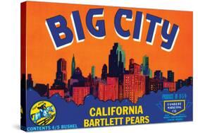 Big City California Bartlett Pears-null-Stretched Canvas