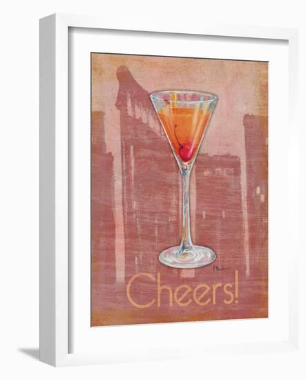 Big City Cocktail II-Paul Brent-Framed Art Print