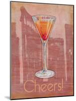 Big City Cocktail II-Paul Brent-Mounted Art Print