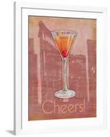 Big City Cocktail II-Paul Brent-Framed Art Print