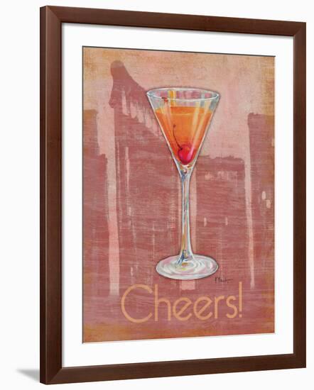 Big City Cocktail II-Paul Brent-Framed Art Print