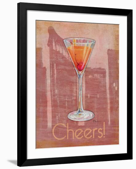 Big City Cocktail II-Paul Brent-Framed Art Print