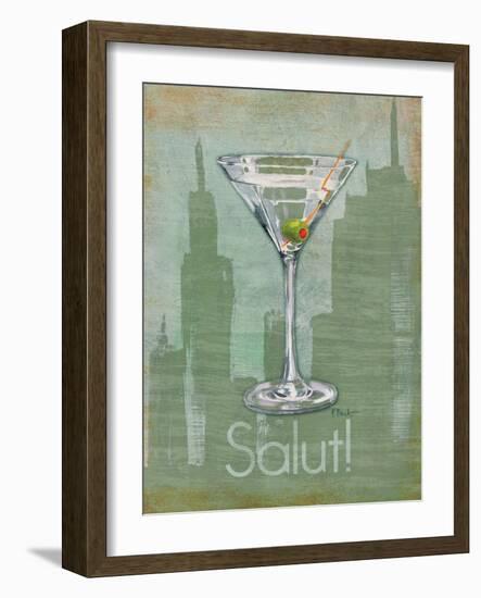 Big City Cocktail III-Paul Brent-Framed Art Print