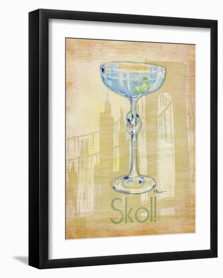 Big City Cocktail IV-Paul Brent-Framed Art Print