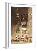 Big City Glow-Paulo Romero-Framed Art Print