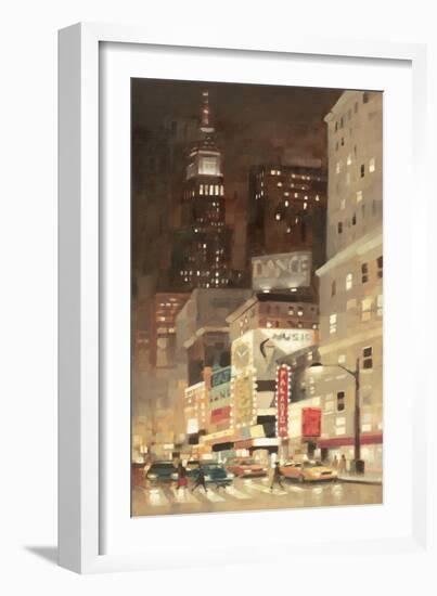 Big City Glow-Paulo Romero-Framed Art Print