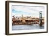 Big City - In the Style of Oil Painting-Philippe Hugonnard-Framed Giclee Print