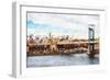 Big City - In the Style of Oil Painting-Philippe Hugonnard-Framed Giclee Print