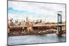 Big City - In the Style of Oil Painting-Philippe Hugonnard-Mounted Giclee Print