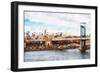 Big City - In the Style of Oil Painting-Philippe Hugonnard-Framed Premium Giclee Print