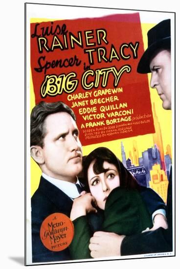 Big City - Movie Poster Reproduction-null-Mounted Photo