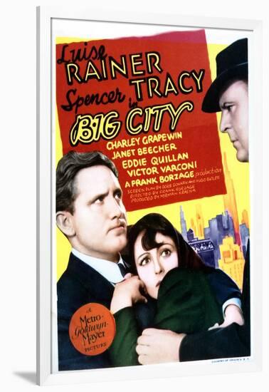 Big City - Movie Poster Reproduction-null-Framed Photo