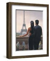 Big City Rendezvous-Myles Sullivan-Framed Art Print