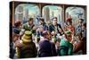 Big City-PJ Crook-Stretched Canvas