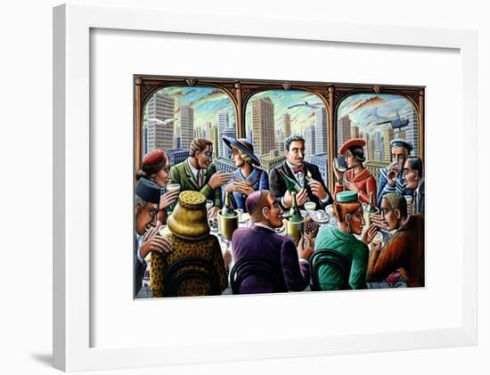 Big City-PJ Crook-Framed Giclee Print