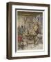 Big Claus and Little Claus-Arthur Rackham-Framed Art Print