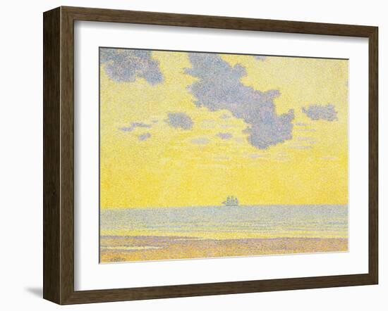 Big Clouds, 1893-Theo van Rysselberghe-Framed Giclee Print