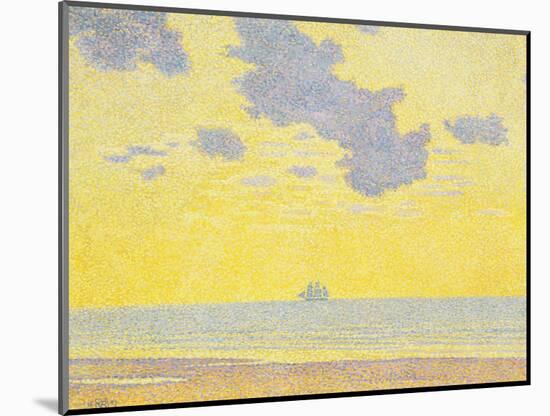 Big Clouds, 1893-Theo van Rysselberghe-Mounted Giclee Print