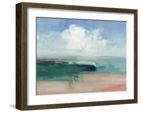 Big Clouds from the Shore-Julia Purinton-Framed Art Print