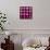 Big Collection of Various Purple Pattern Flowers-tr3gi-Mounted Art Print displayed on a wall