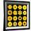 Big Collection of Various Yellow Pattern Flowers-tr3gi-Framed Art Print