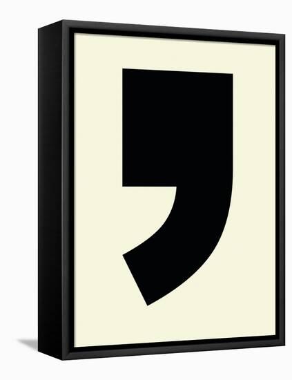 Big Comma-Philip Sheffield-Framed Stretched Canvas