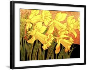 Big Daffodils-John Newcomb-Framed Giclee Print