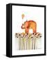 Big Day Elephant-Wyanne-Framed Stretched Canvas