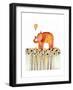 Big Day Elephant-Wyanne-Framed Giclee Print