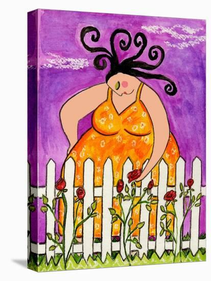 Big Diva Always Someone Else's Garden-Wyanne-Stretched Canvas