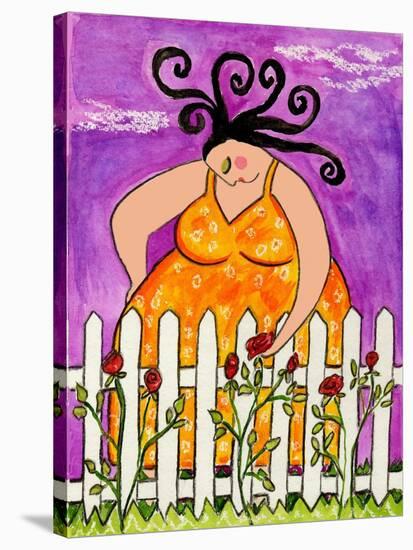 Big Diva Always Someone Else's Garden-Wyanne-Stretched Canvas