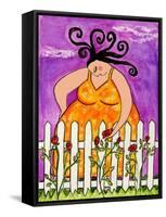 Big Diva Always Someone Else's Garden-Wyanne-Framed Stretched Canvas