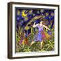 Big Diva and Fireflies-Wyanne-Framed Giclee Print