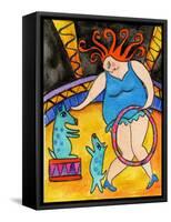 Big Diva and the Circus Dogs-Wyanne-Framed Stretched Canvas