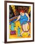 Big Diva and the Circus Dogs-Wyanne-Framed Giclee Print