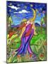 Big Diva Angel and Moon-Wyanne-Mounted Giclee Print