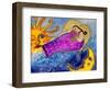 Big Diva Angel of the Sun and Moon-Wyanne-Framed Giclee Print