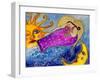 Big Diva Angel of the Sun and Moon-Wyanne-Framed Giclee Print