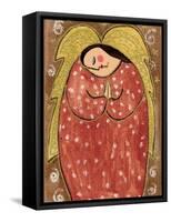 Big Diva Angel Praying-Wyanne-Framed Stretched Canvas