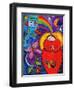 Big Diva Angel Wish-Wyanne-Framed Premium Giclee Print