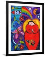 Big Diva Angel Wish-Wyanne-Framed Giclee Print