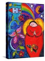 Big Diva Angel Wish-Wyanne-Stretched Canvas