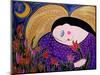 Big Diva Angel with Flowers-Wyanne-Mounted Giclee Print