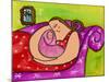Big Diva Asleep with Baby-Wyanne-Mounted Giclee Print