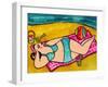 Big Diva at the Beach-Wyanne-Framed Giclee Print