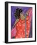 Big Diva Blues Singer-Wyanne-Framed Giclee Print