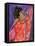 Big Diva Blues Singer-Wyanne-Framed Stretched Canvas