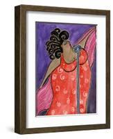 Big Diva Blues Singer-Wyanne-Framed Giclee Print